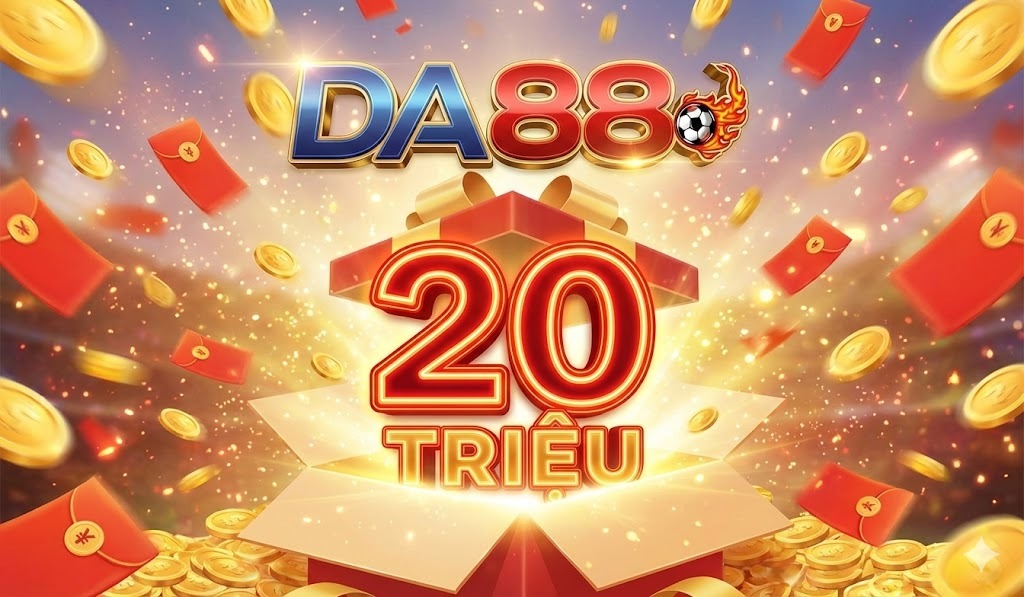 Giải mã siêu ưu đãi DA88 tặng 20 triệu đồng cho thành viên mới đăng ký