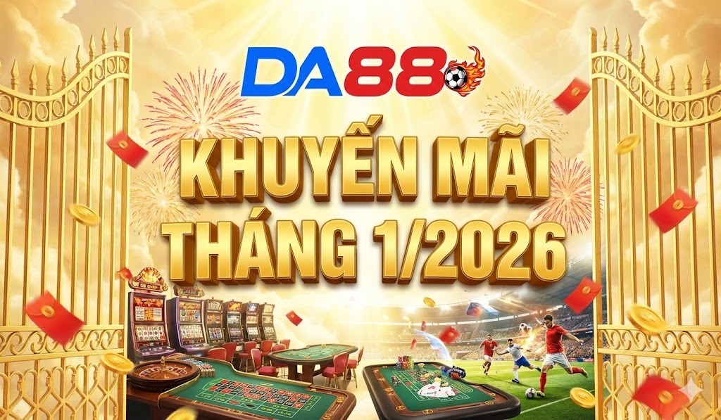 Sức hút khó cưỡng tại thiên đường giải trí DA88 dịp đầu năm